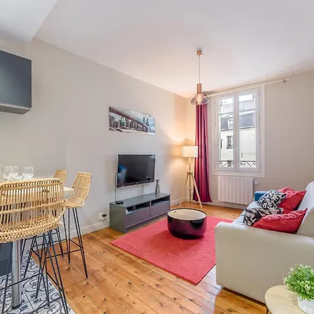 Ferienwohnung Le Petit Bacchus - Au Coeur De Nantes Exterior foto